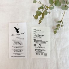 画像6: Humming bird　エジプトコットンストレスフリーソックス／ペールグレー (6)