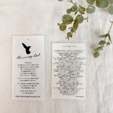 画像5: Humming bird　エジプトコットンストレスフリーソックス／チャコール (5)