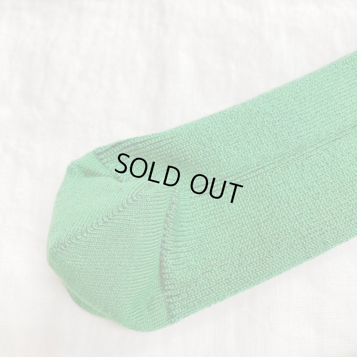 画像4: Humming bird　エジプトコットンストレスフリーソックス／グリーン (4)