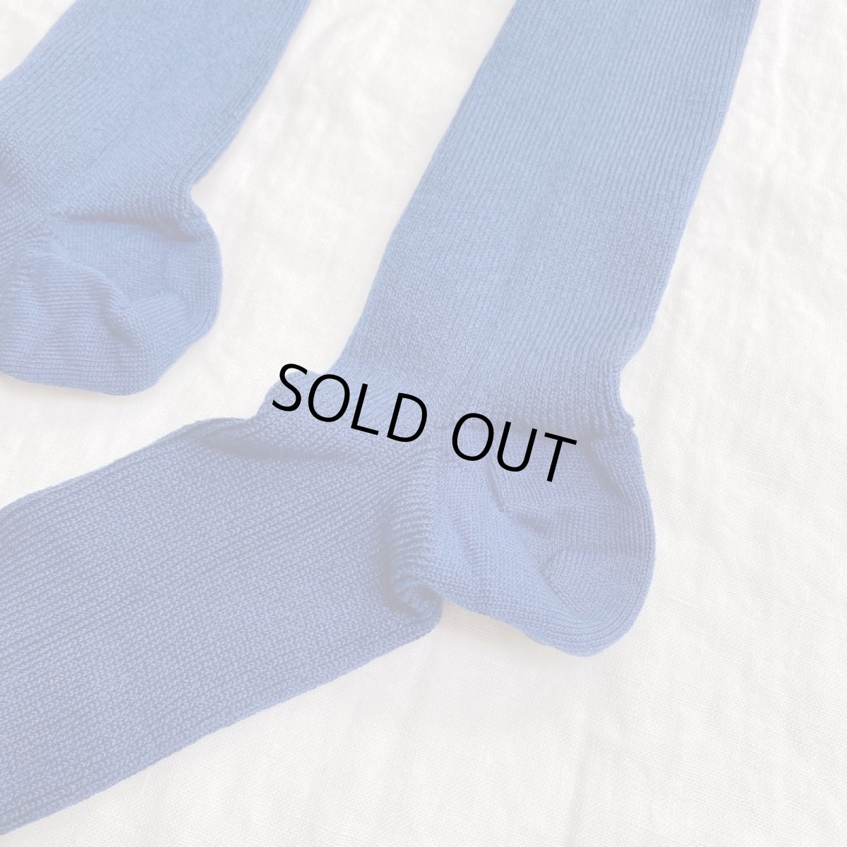 画像3: Humming bird　エジプトコットンストレスフリーソックス／ネイビー (3)