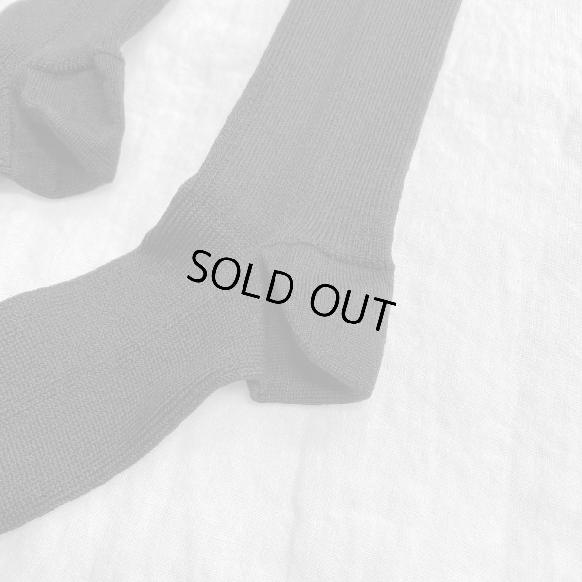 画像3: Humming bird　エジプトコットンストレスフリーソックス／ブラック (3)