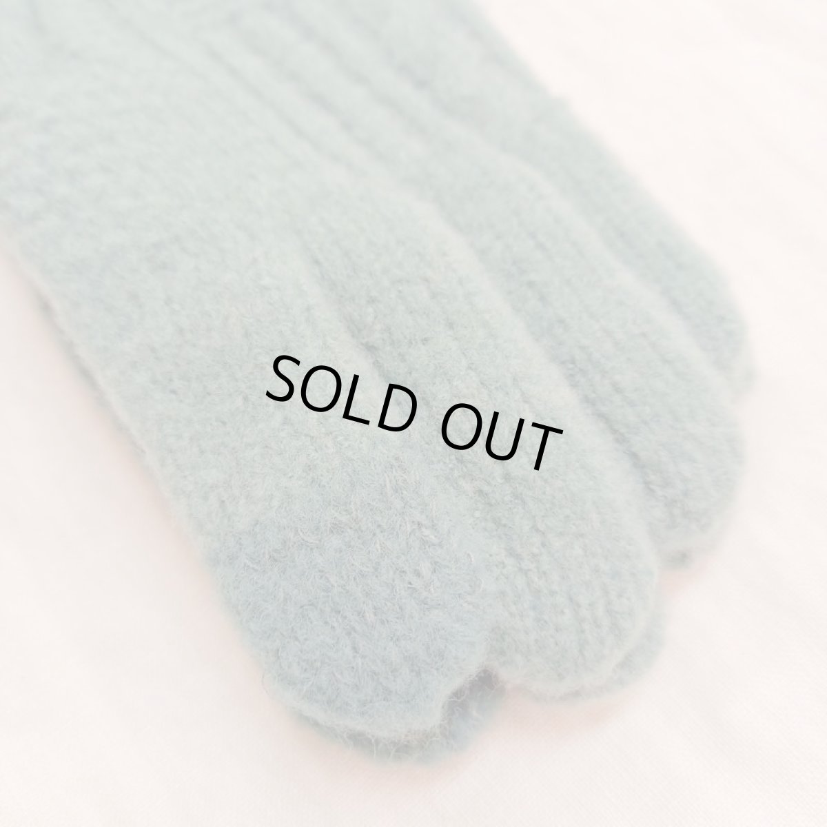 画像4: Humming bird　あったかグローブミディアム　杢ミント (4)