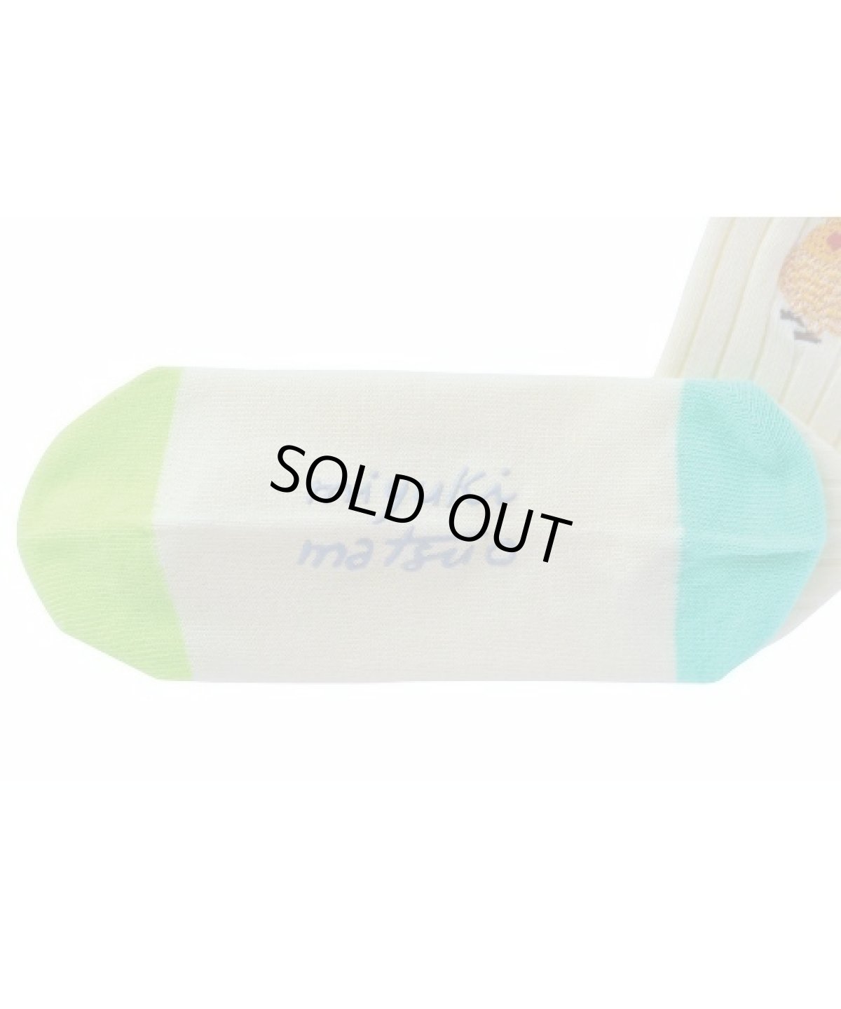 画像5: 松尾ミユキ　動物刺繍リブソックス　とり　MM785 (5)