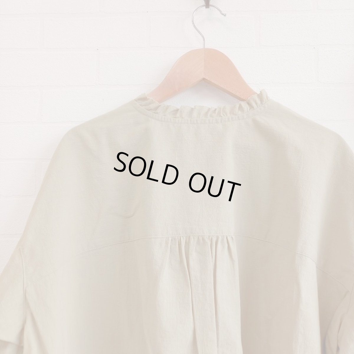 画像5: Humming bird　オーガニックジョーゼットかぶり　くちなし (5)