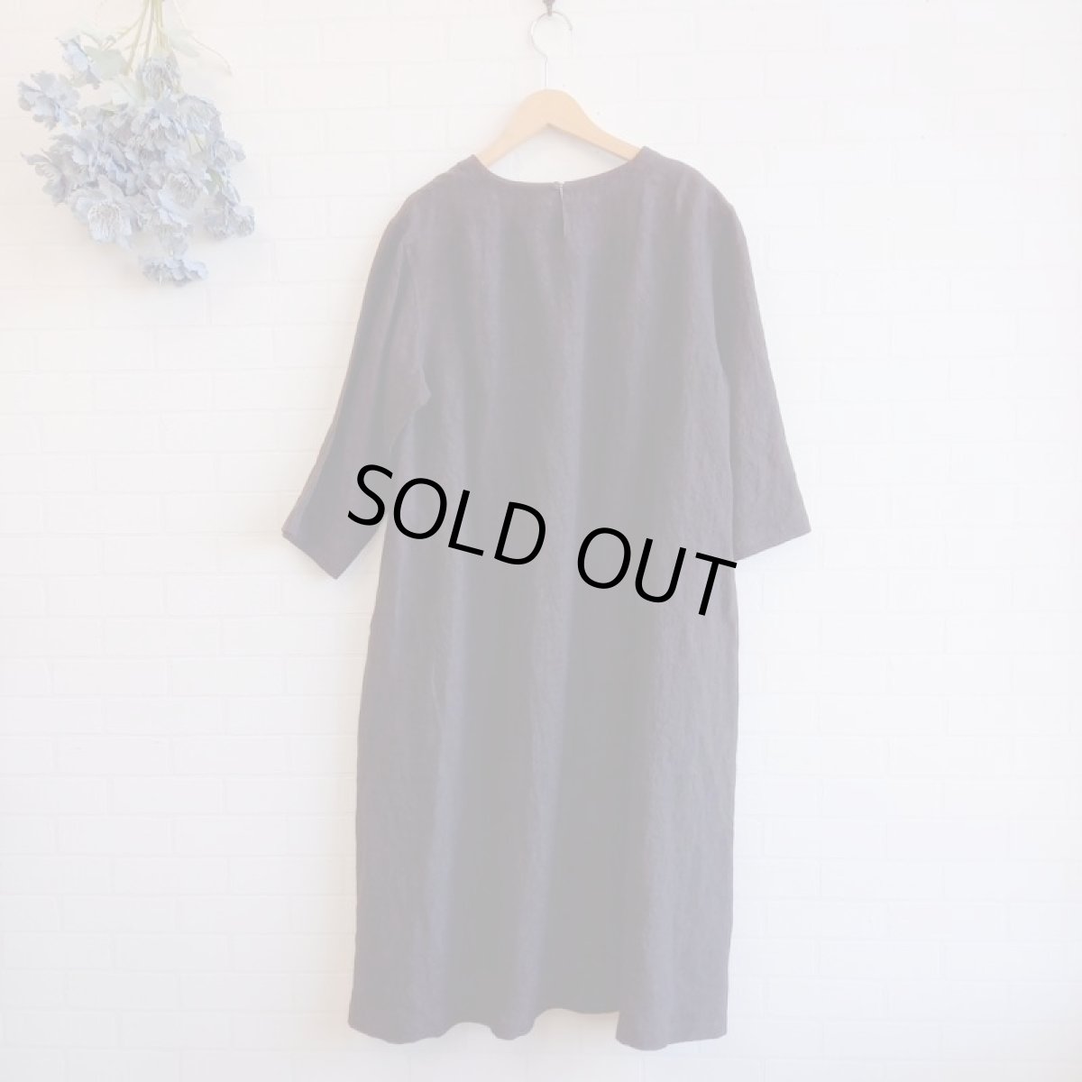 画像3: CHISHIRO フレアワンピース ブラック (3)