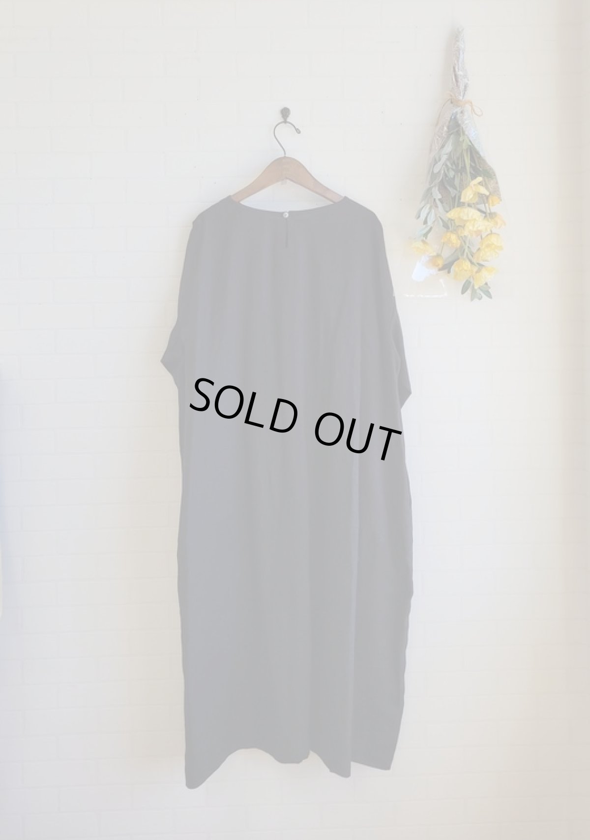 画像2: Humming bird　大人バルーンワンピース　ブラック (2)