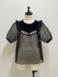 画像1: 【即納】プチプチランジェリーブラウス（M）4175170 (1)