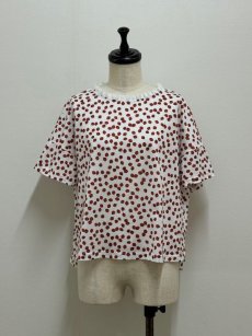 画像1: 【即納】いちご変形Tシャツ（3L）4685100 (1)