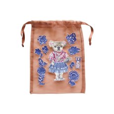 画像1: Nathalie Lete Organdy Drawstring pouch NL816 (1)