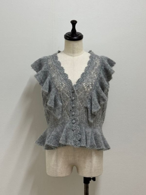 yukiemon（ユキエモン）パフィーベストカーディガン（M）4125010 | 陽