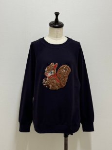 画像1: 【即納】アップリケプルオーバー（3L）4685410 (1)