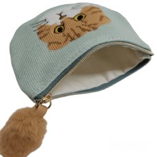 画像17: 【フラワーリング】CAT CHARITY/半円ポーチ (17)