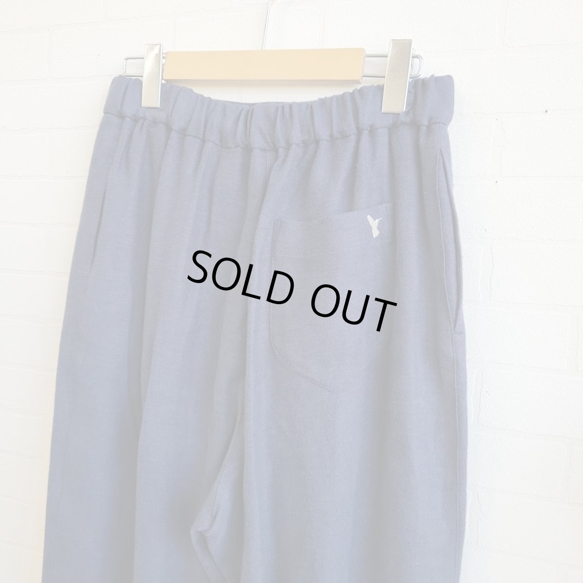 画像7: Humming bird　　フレンチリネンブラッシュツイルパンツ (7)