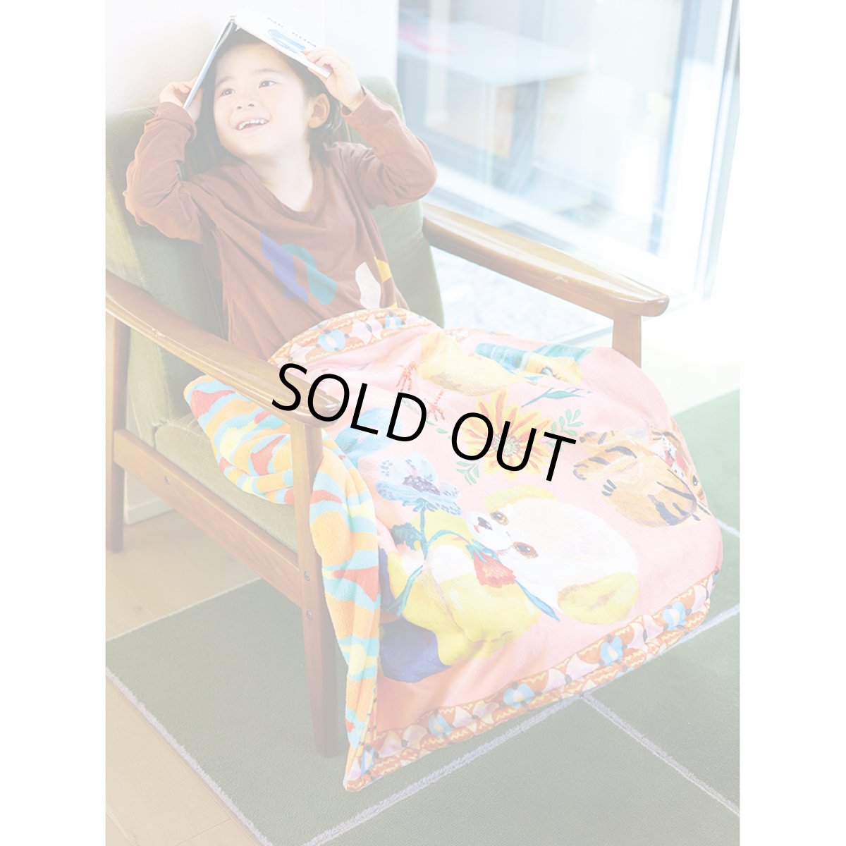 画像3: Nathalie Lete Double layer Blanket Squirrel-BL　NL097 (3)