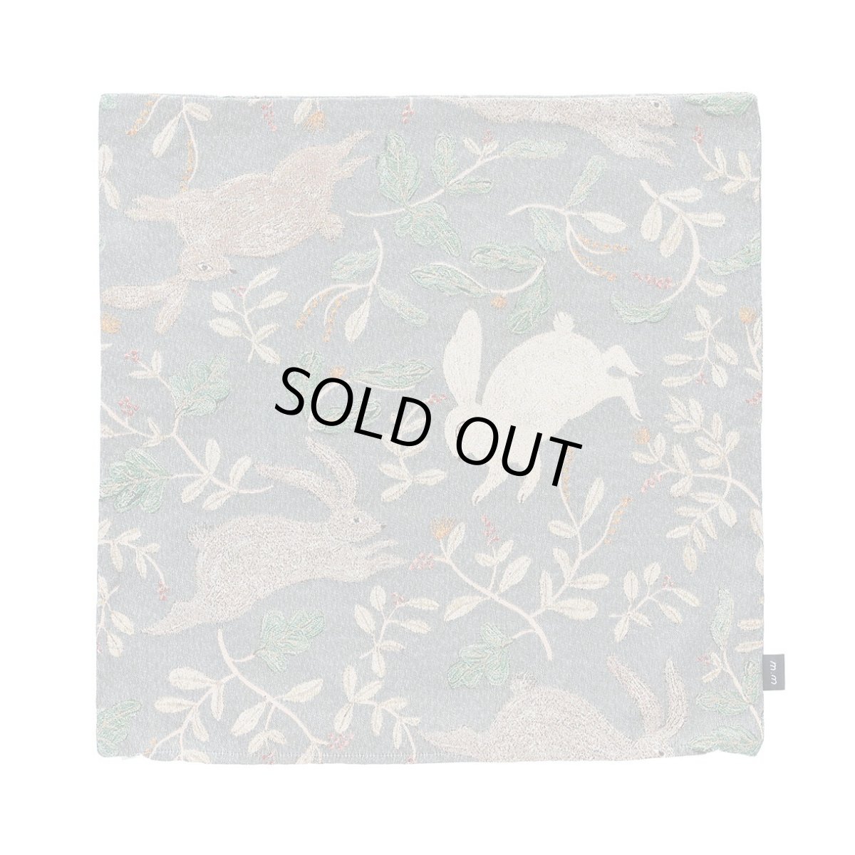 画像1: 松尾ミユキ Cushion cover Three Rabbits  MM061 (1)