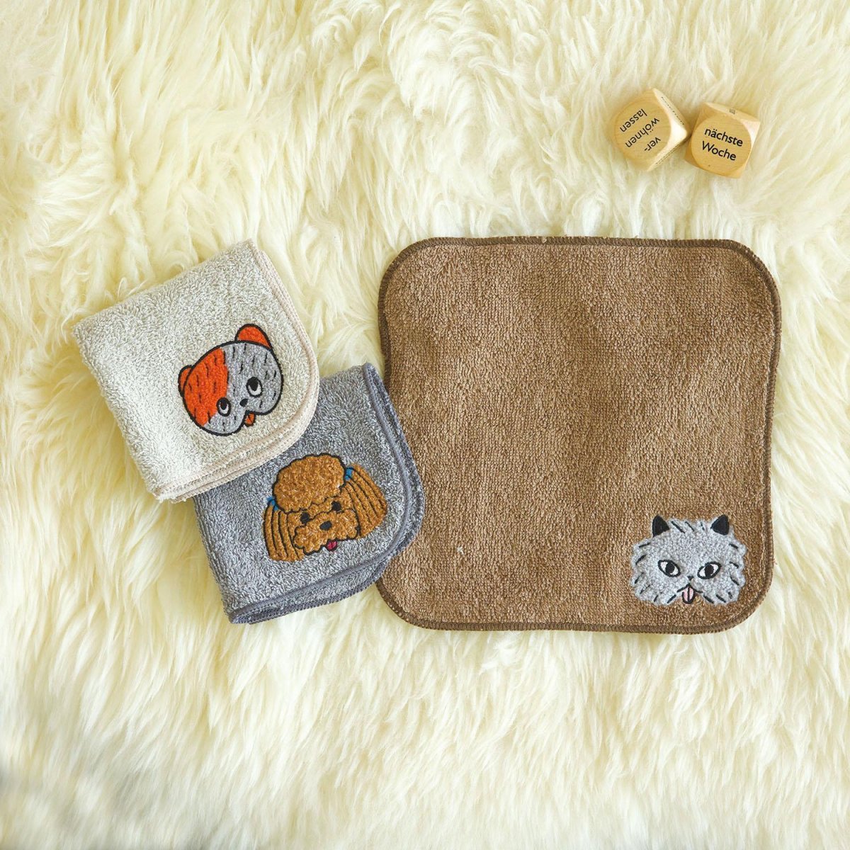 画像4: 山鳩舎 Embroidered towel (4)