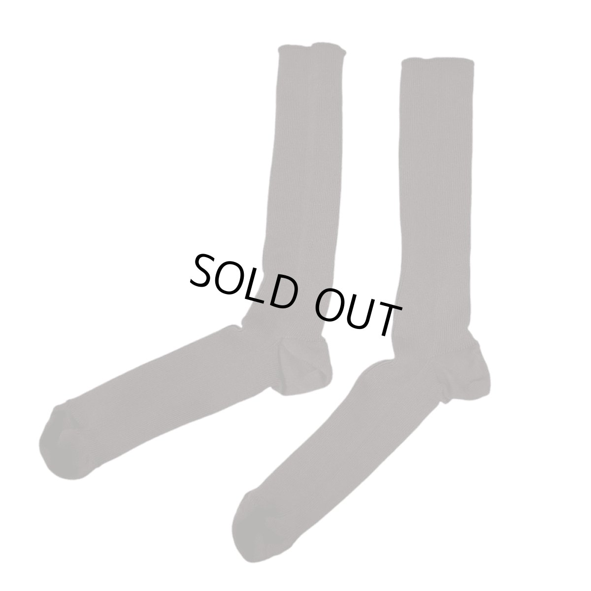 画像1: Humming bird　エジプトコットンストレスフリーソックス／ダークココア (1)