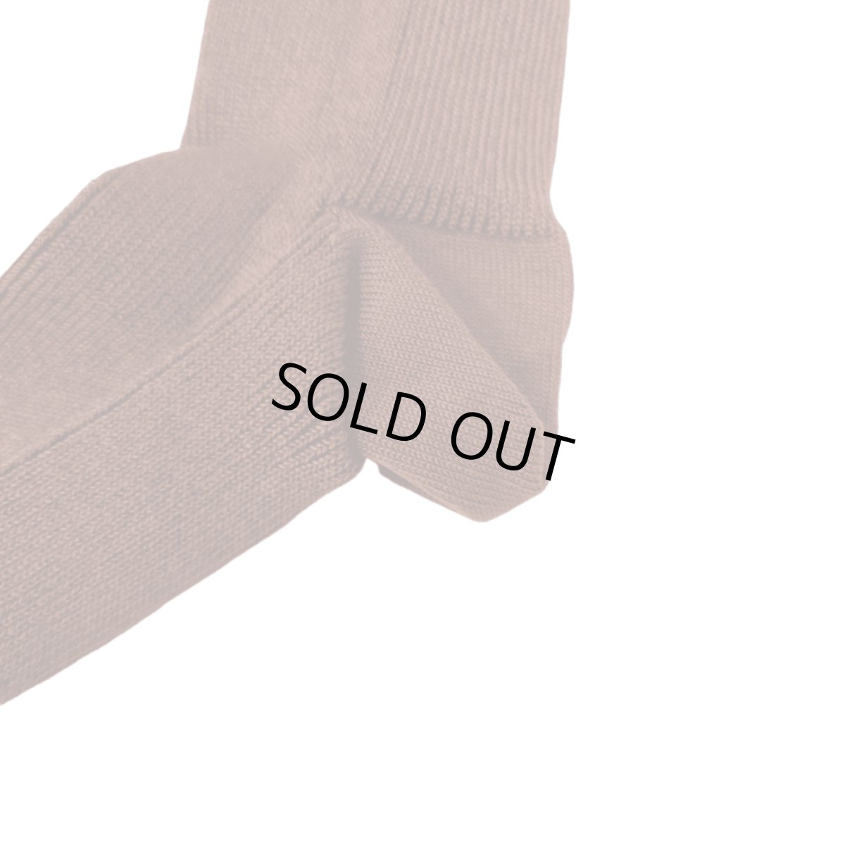 画像3: Humming bird　エジプトコットンストレスフリーソックス／テラコッタ (3)