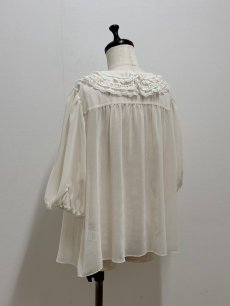 画像9: 【即納】ミルフィーユ6分袖ブラウス（M）5170130 (9)