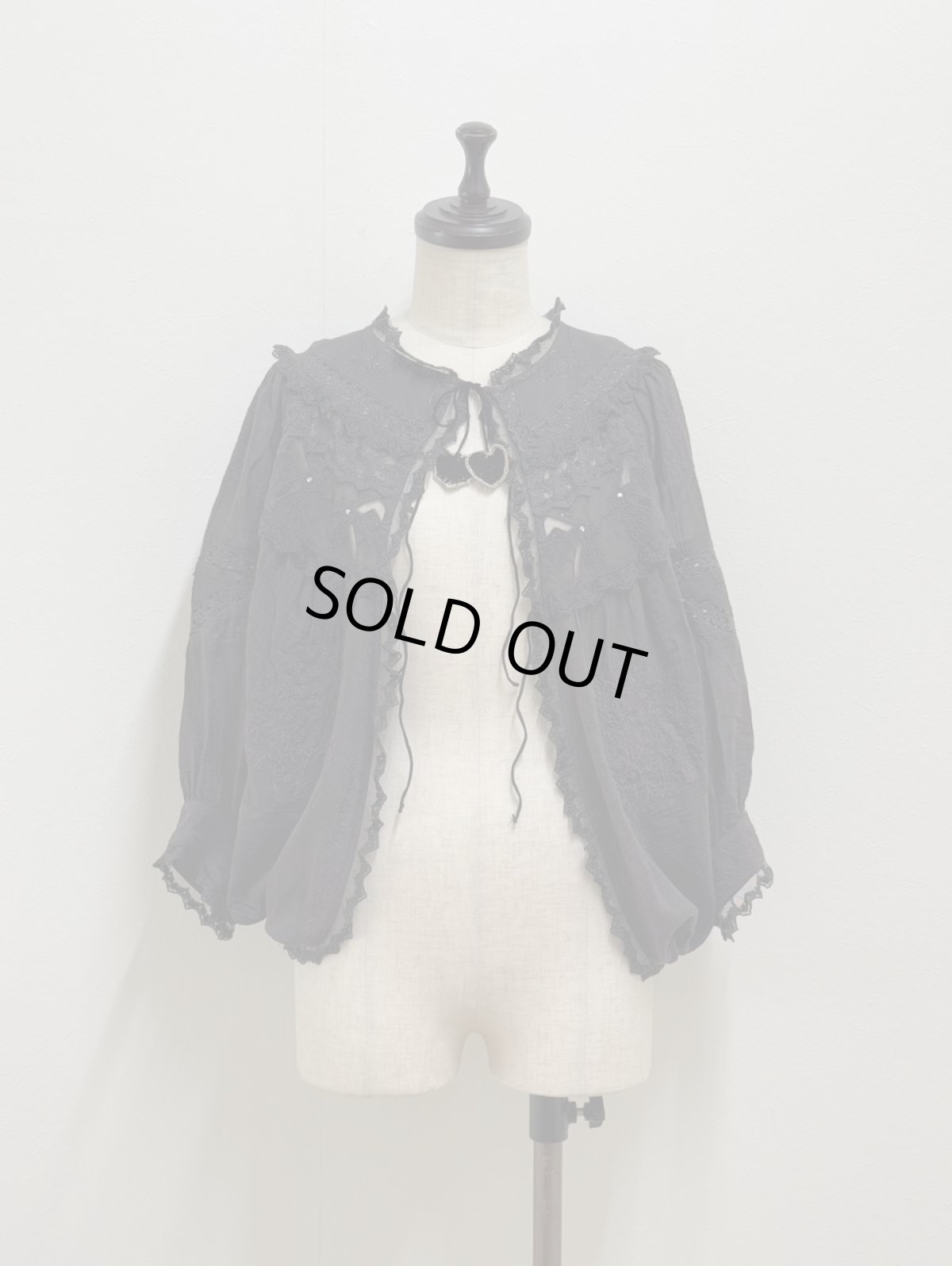 画像1: 【即納】スワンテイルボレロカーデ（M）5170110 (1)