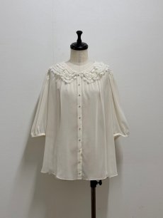 画像6: 【即納】ミルフィーユ6分袖ブラウス（M）5170130 (6)