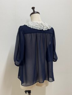 画像4: 【即納】ミルフィーユ6分袖ブラウス（M）5170130 (4)