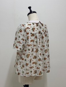画像9: 【5月中旬〜5月下旬】リス図鑑ブラウス（3L）5670230 (9)