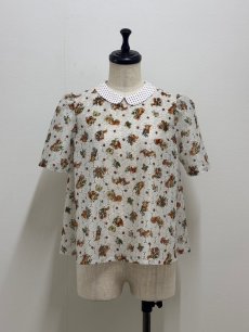 画像6: 【5月中旬〜5月下旬】リス図鑑ブラウス（3L）5670230 (6)
