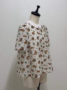画像8: 【5月中旬〜5月下旬】リス図鑑ブラウス（3L）5670230 (8)