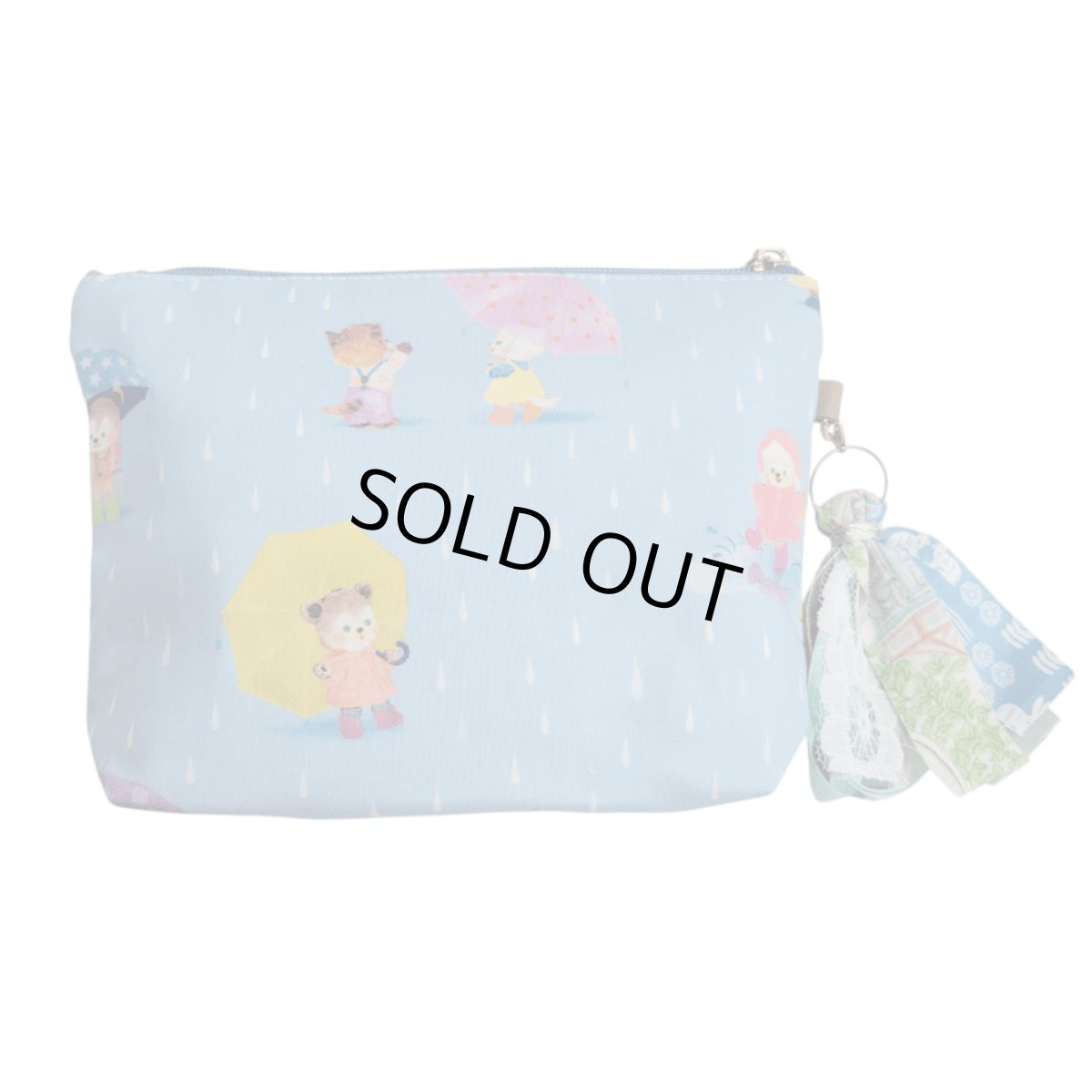 画像2: 【ハンドメイド】yukiemonファスナーポーチ　R649 (2)