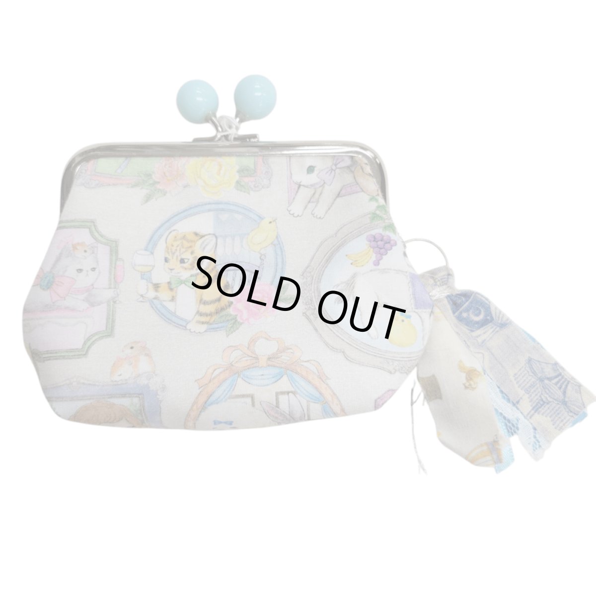 画像2: 【ハンドメイド】yukiemonがま口ポーチ　R653 (2)