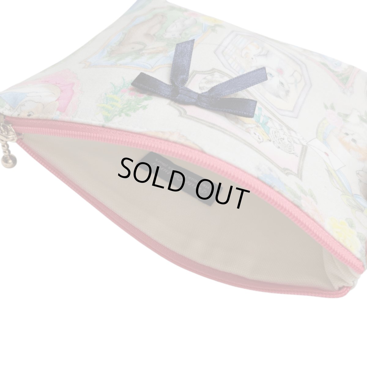 画像3: 【ハンドメイド】yukiemonファスナーポーチ　R647 (3)