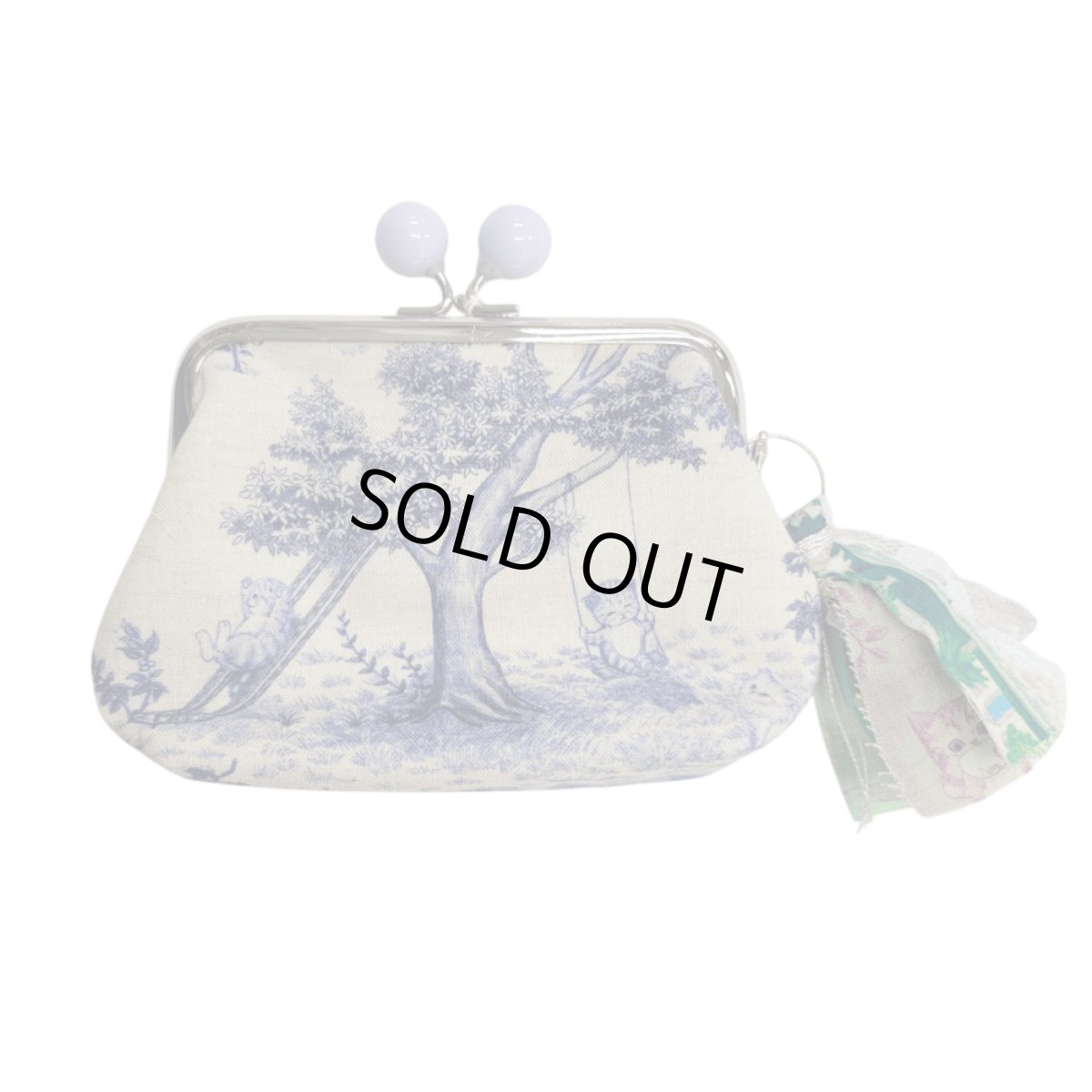 画像2: 【ハンドメイド】yukiemonがま口ポーチ　R651 (2)