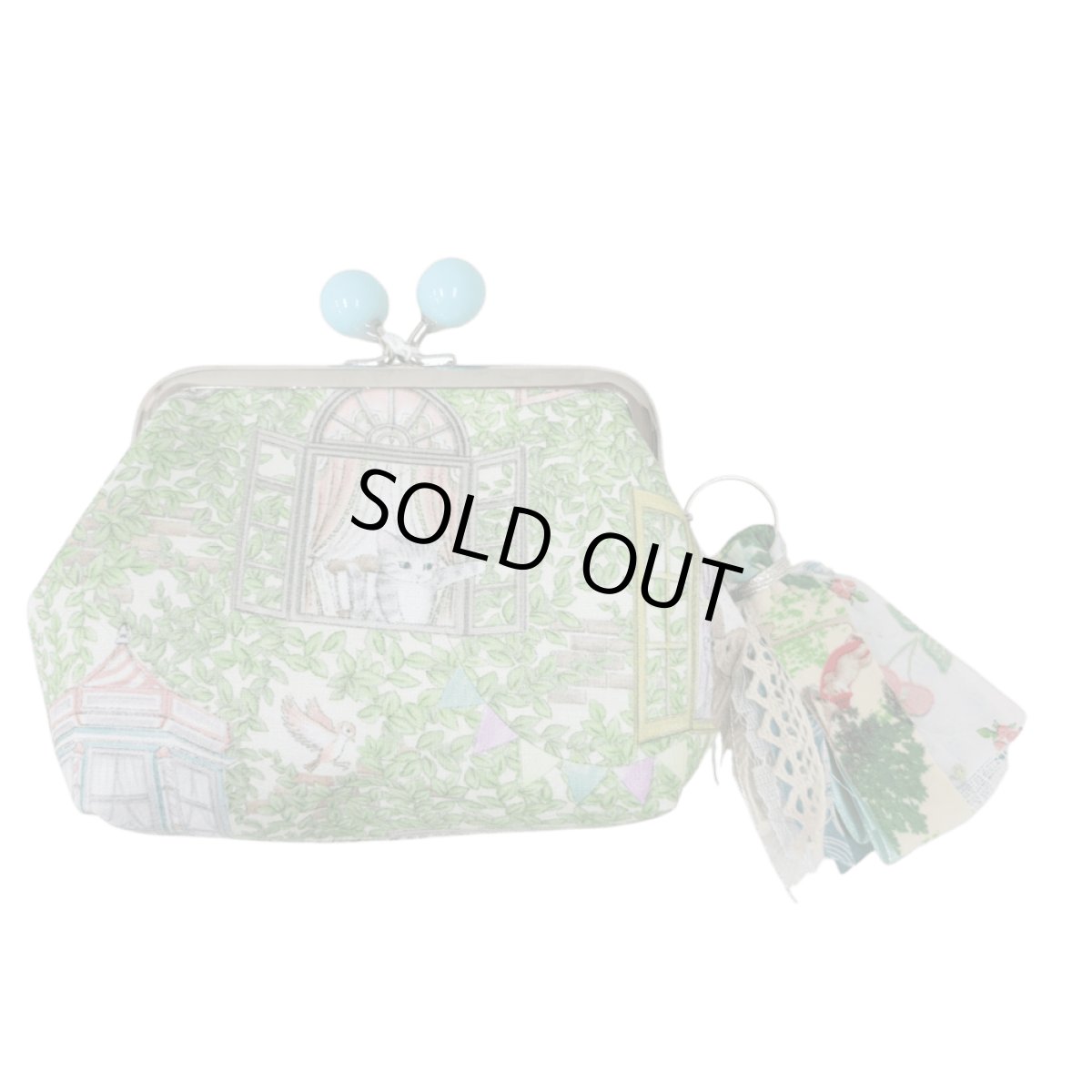 画像2: 【ハンドメイド】yukiemonがま口ポーチ　R681 (2)