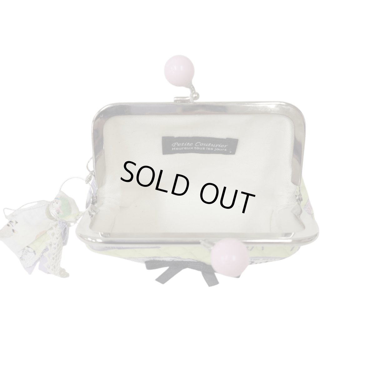 画像3: 【ハンドメイド】yukiemonがま口ポーチ　R682 (3)