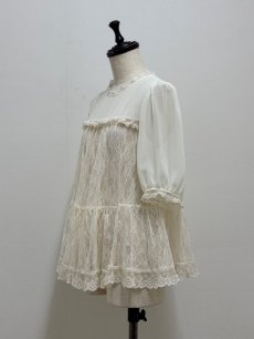 画像15: 【6月下旬〜7月上旬】レースコンビチュニック（3L）5670350 (15)