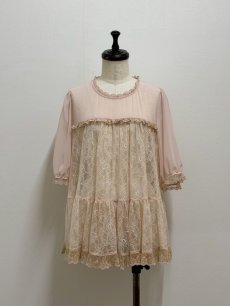 画像7: 【6月下旬〜7月上旬】レースコンビチュニック（M）5170340 (7)