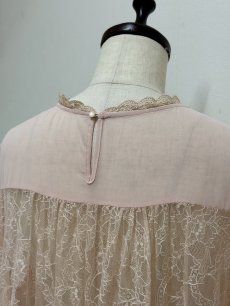 画像10: 【6月下旬〜7月上旬】レースコンビチュニック（M）5170340 (10)