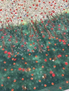 画像5: M・I様【6月下旬〜7月上旬】ざくろの花シューワンピース（M）5110410 (5)
