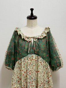 画像2: M・I様【6月下旬〜7月上旬】ざくろの花シューワンピース（M）5110410 (2)