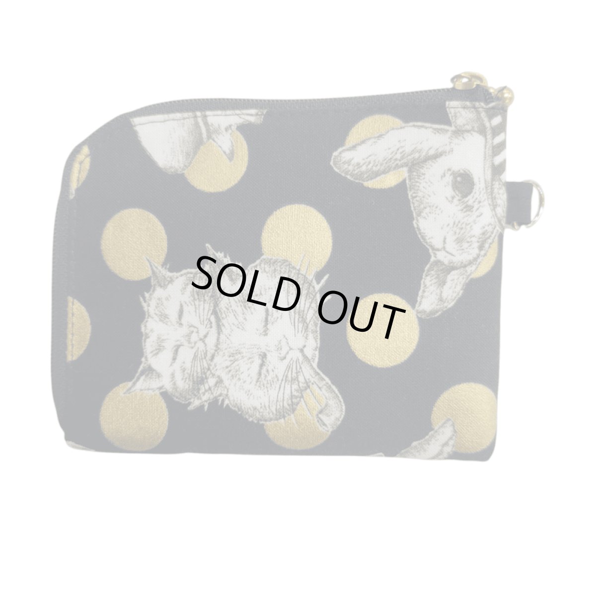 画像2: 【ハンドメイド】jolifleur L字財布 R679 (2)