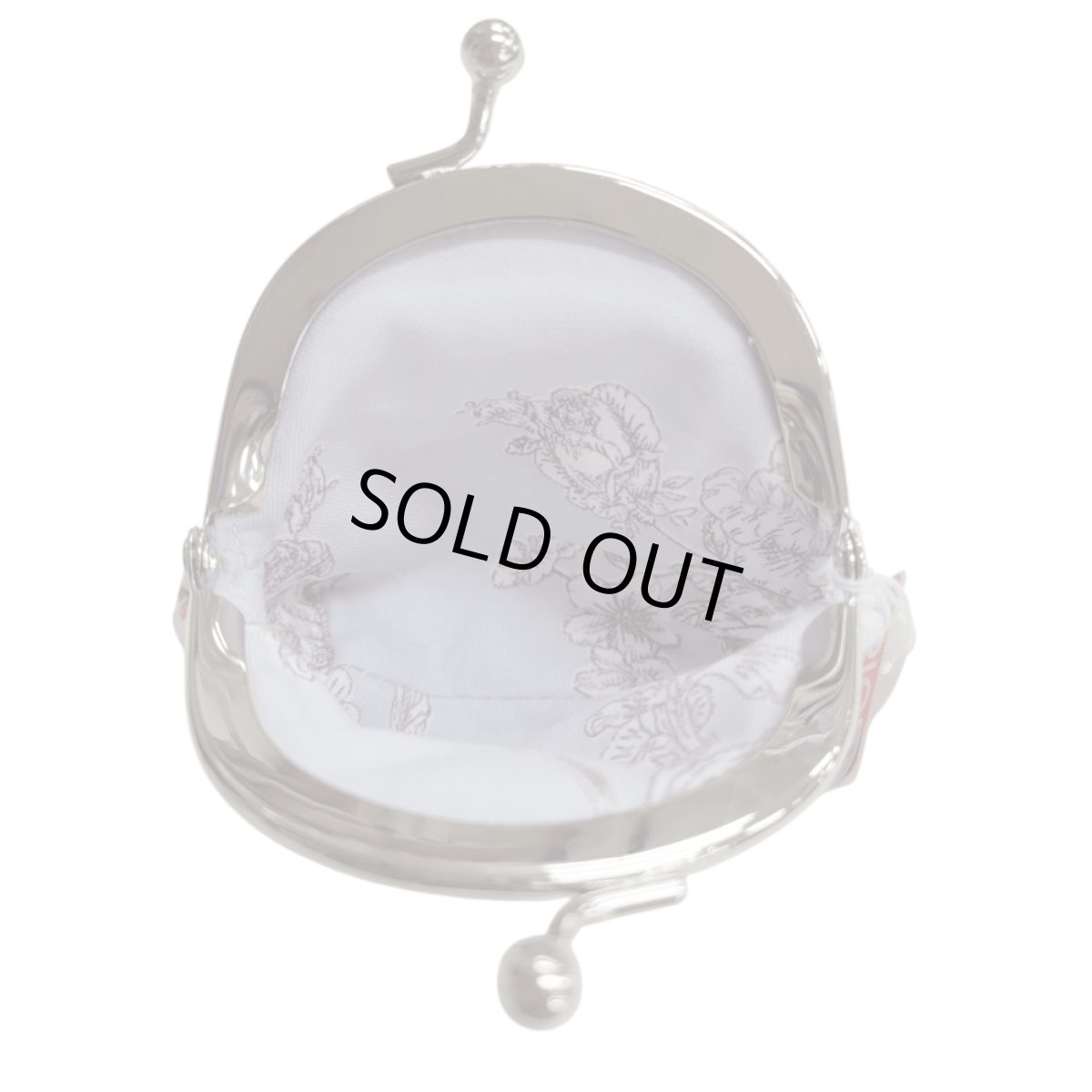 画像4: 【ハンドメイド】yukiemonがま口ポーチ(小)　R706 (4)