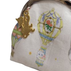 画像3: 【ハンドメイド】yukiemonがま口ポーチ(小)　R709 (3)