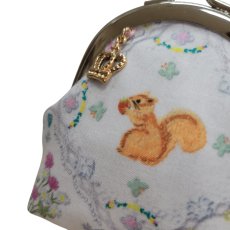 画像3: 【ハンドメイド】yukiemonがま口ポーチ(小)　R706 (3)