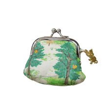画像2: 【ハンドメイド】yukiemonがま口ポーチ(ミニ)　R711 (2)