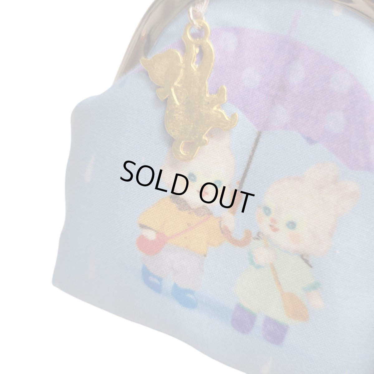 画像3: 【ハンドメイド】yukiemonがま口ポーチ(小)　R708 (3)