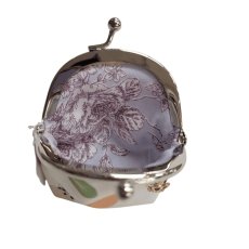 画像4: 【ハンドメイド】yukiemonがま口ポーチ(小)　R707 (4)