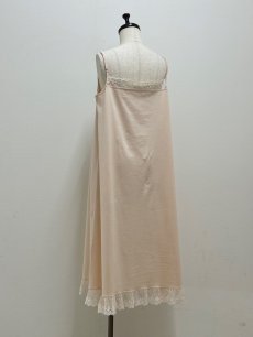 画像5: 【7月中旬〜7月下旬】Aライン裾レースキャミワンピ（3L）5610440 (5)