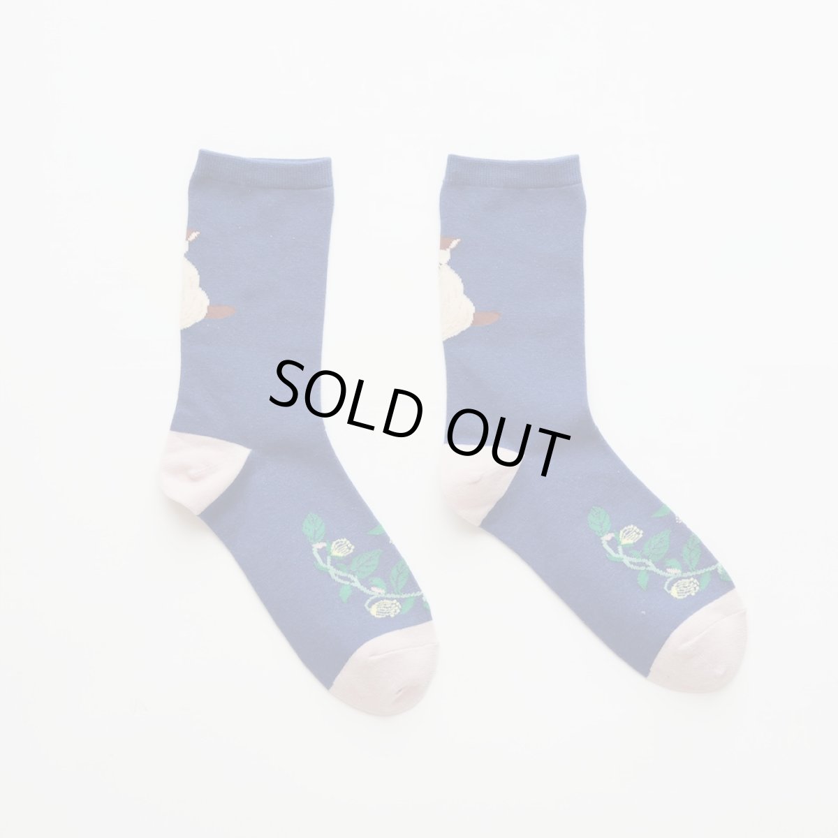 画像3: 松尾ミユキ Back Cat socks Momo MM041 (3)