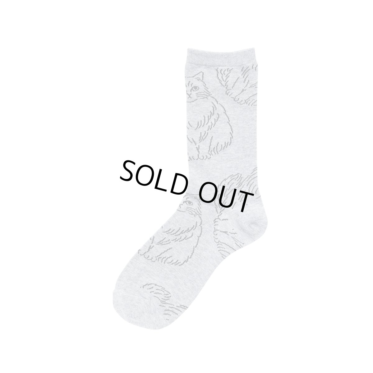 画像1: 松尾ミユキ Cat socks Chloe MM054 (1)